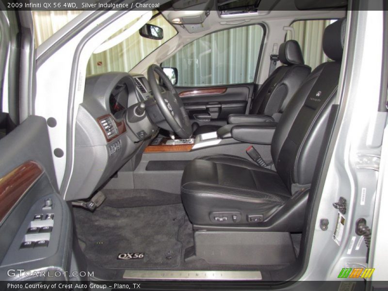 Silver Indulgence / Charcoal 2009 Infiniti QX 56 4WD