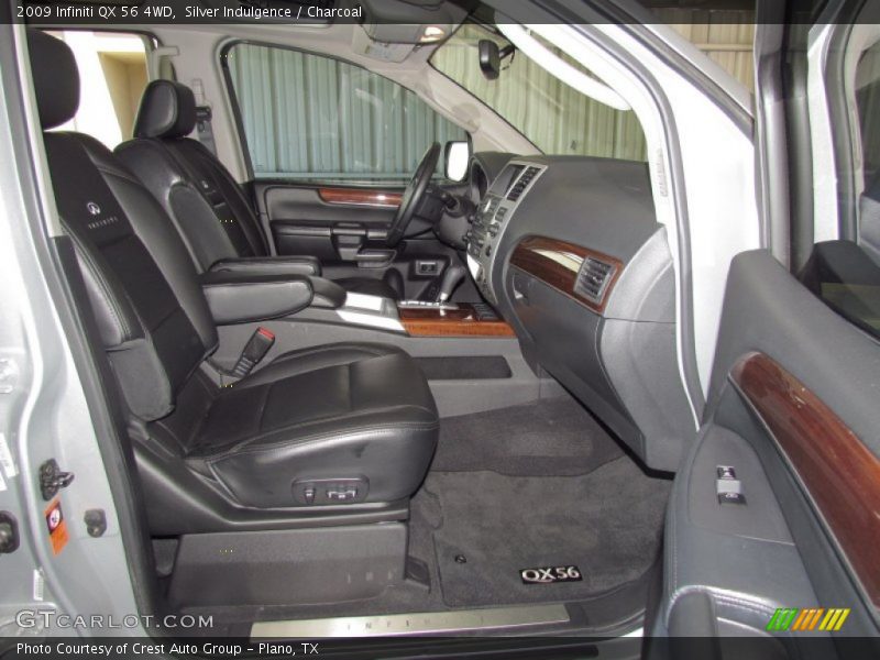 Silver Indulgence / Charcoal 2009 Infiniti QX 56 4WD