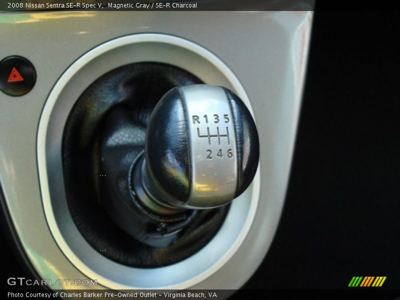  2008 Sentra SE-R Spec V 6 Speed Manual Shifter