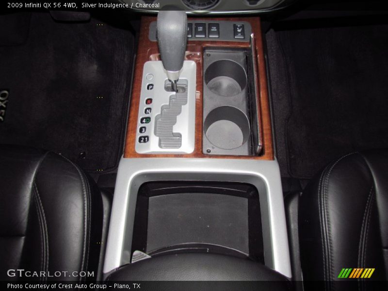 Silver Indulgence / Charcoal 2009 Infiniti QX 56 4WD