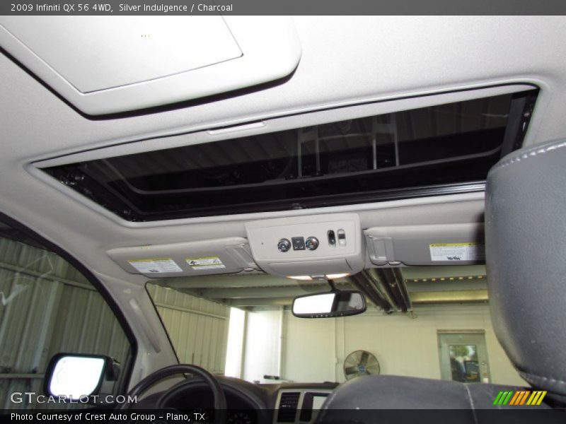 Silver Indulgence / Charcoal 2009 Infiniti QX 56 4WD