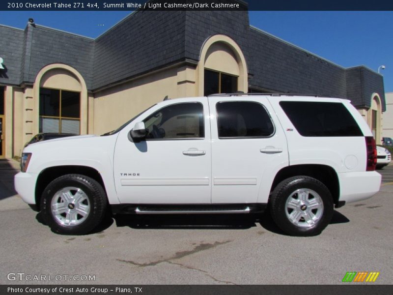 Summit White / Light Cashmere/Dark Cashmere 2010 Chevrolet Tahoe Z71 4x4