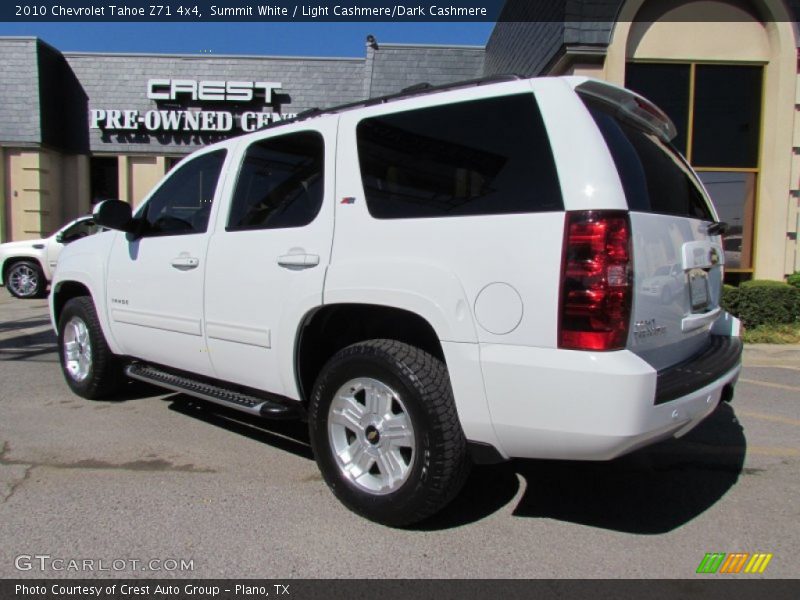 Summit White / Light Cashmere/Dark Cashmere 2010 Chevrolet Tahoe Z71 4x4