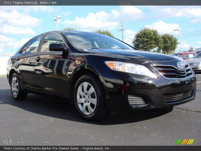 Black / Ash 2011 Toyota Camry LE