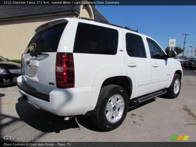 Summit White / Light Cashmere/Dark Cashmere 2010 Chevrolet Tahoe Z71 4x4