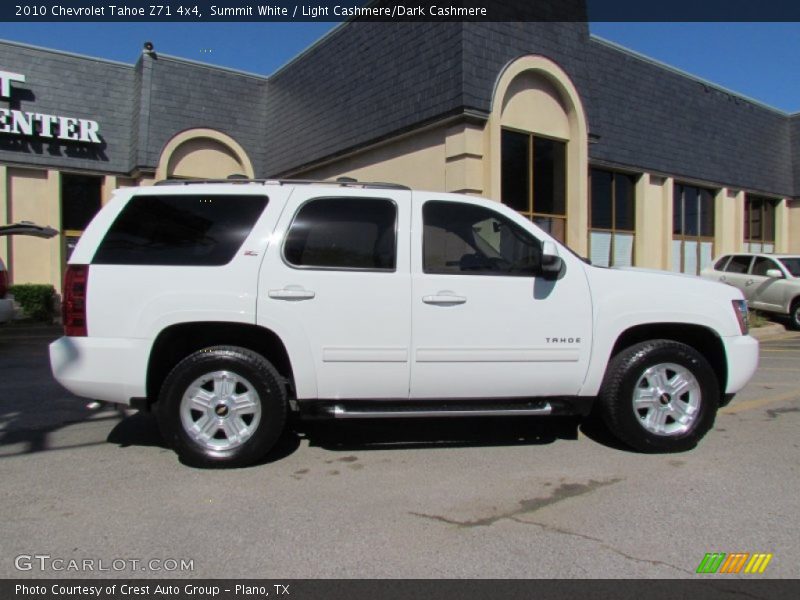 Summit White / Light Cashmere/Dark Cashmere 2010 Chevrolet Tahoe Z71 4x4