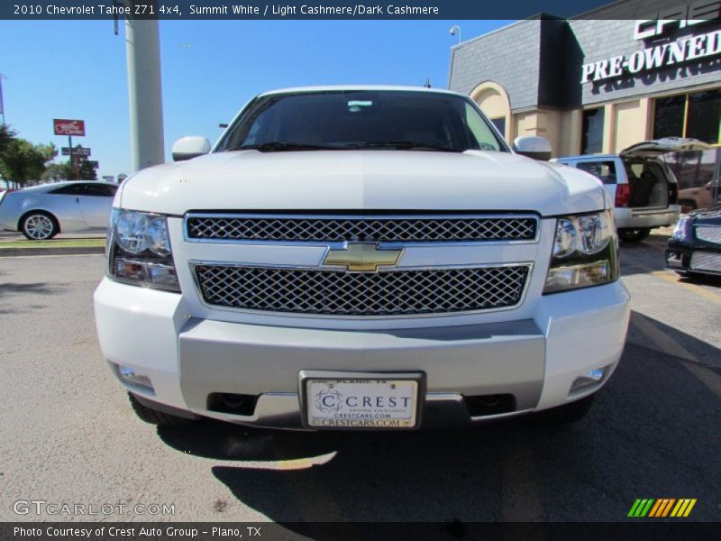 Summit White / Light Cashmere/Dark Cashmere 2010 Chevrolet Tahoe Z71 4x4