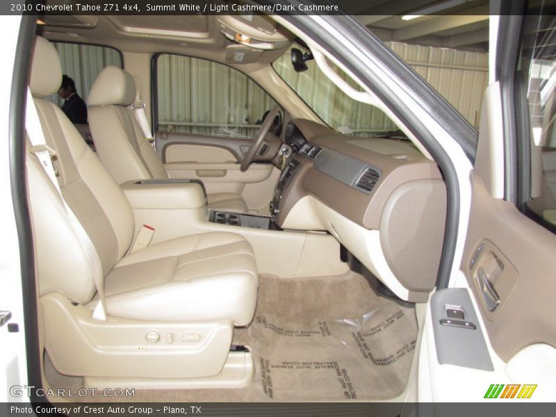 Summit White / Light Cashmere/Dark Cashmere 2010 Chevrolet Tahoe Z71 4x4