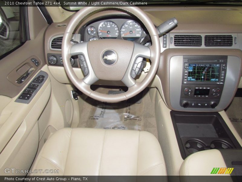 Summit White / Light Cashmere/Dark Cashmere 2010 Chevrolet Tahoe Z71 4x4