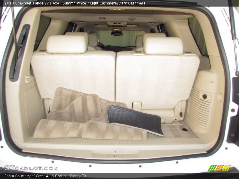 Summit White / Light Cashmere/Dark Cashmere 2010 Chevrolet Tahoe Z71 4x4