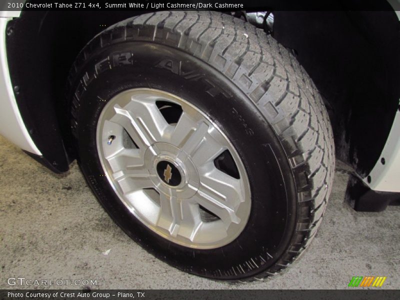 Summit White / Light Cashmere/Dark Cashmere 2010 Chevrolet Tahoe Z71 4x4