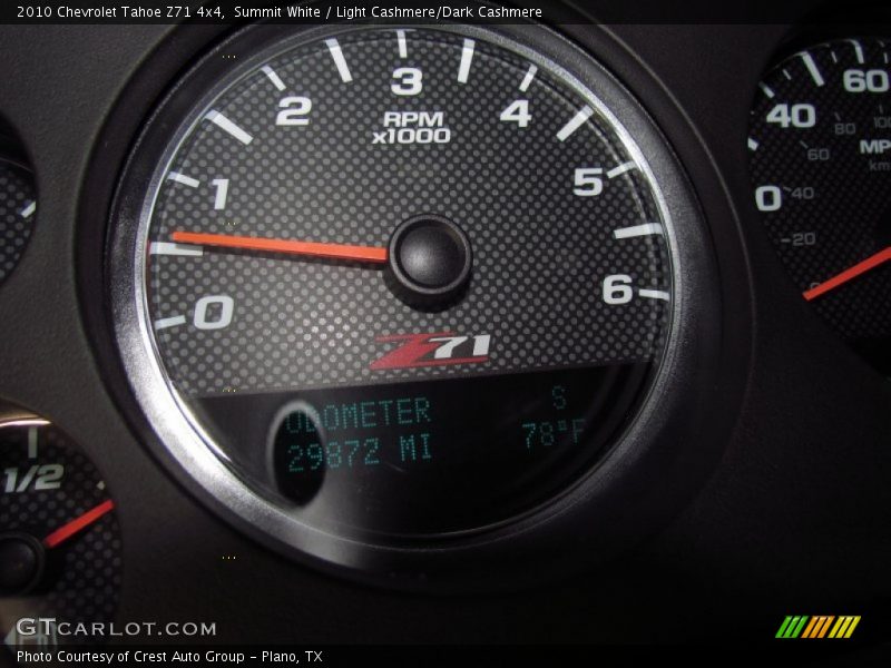 Summit White / Light Cashmere/Dark Cashmere 2010 Chevrolet Tahoe Z71 4x4