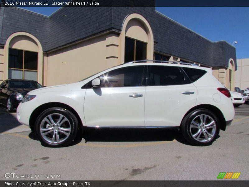  2010 Murano LE Glacier White Pearl