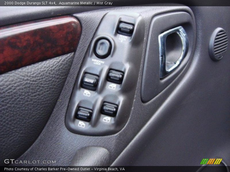 Aquamarine Metallic / Mist Gray 2000 Dodge Durango SLT 4x4