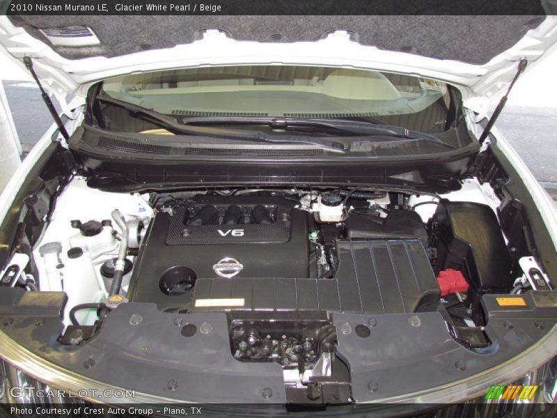  2010 Murano LE Engine - 3.5 Liter DOHC 24-Valve CVTCS V6