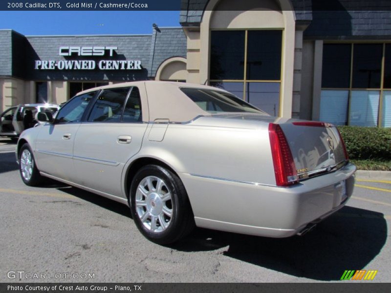 Gold Mist / Cashmere/Cocoa 2008 Cadillac DTS