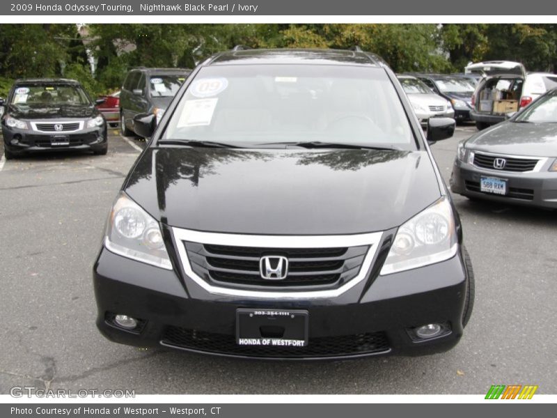 Nighthawk Black Pearl / Ivory 2009 Honda Odyssey Touring