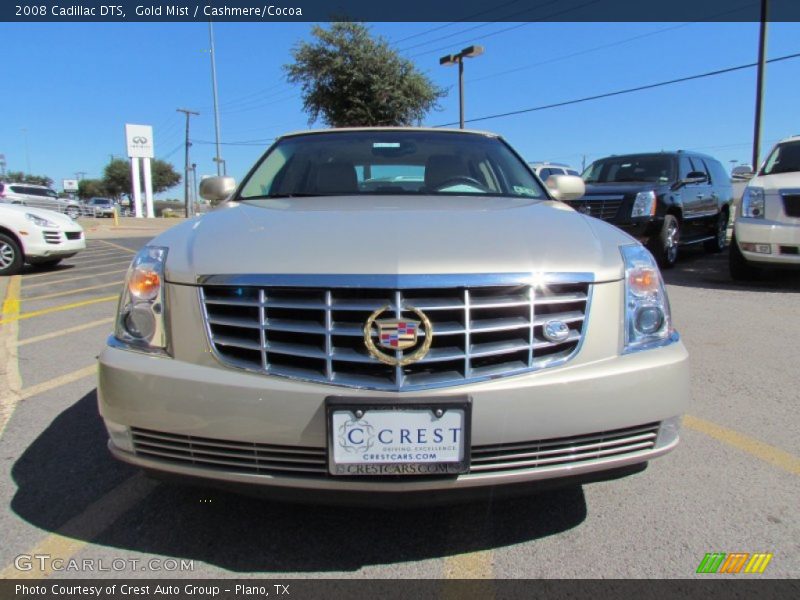 Gold Mist / Cashmere/Cocoa 2008 Cadillac DTS