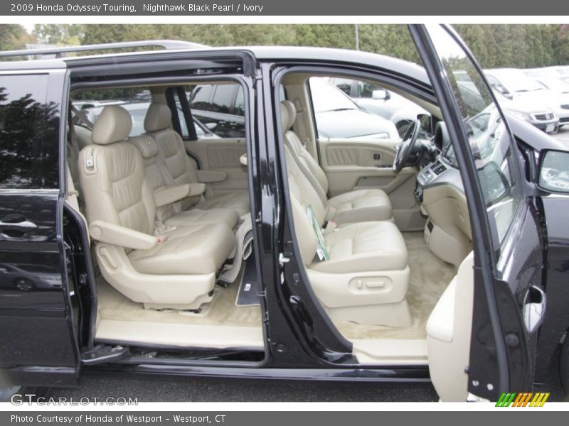 Nighthawk Black Pearl / Ivory 2009 Honda Odyssey Touring