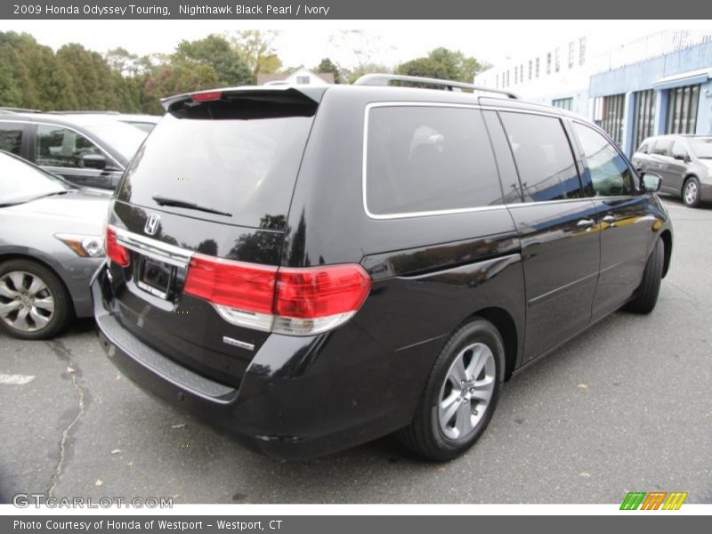 Nighthawk Black Pearl / Ivory 2009 Honda Odyssey Touring