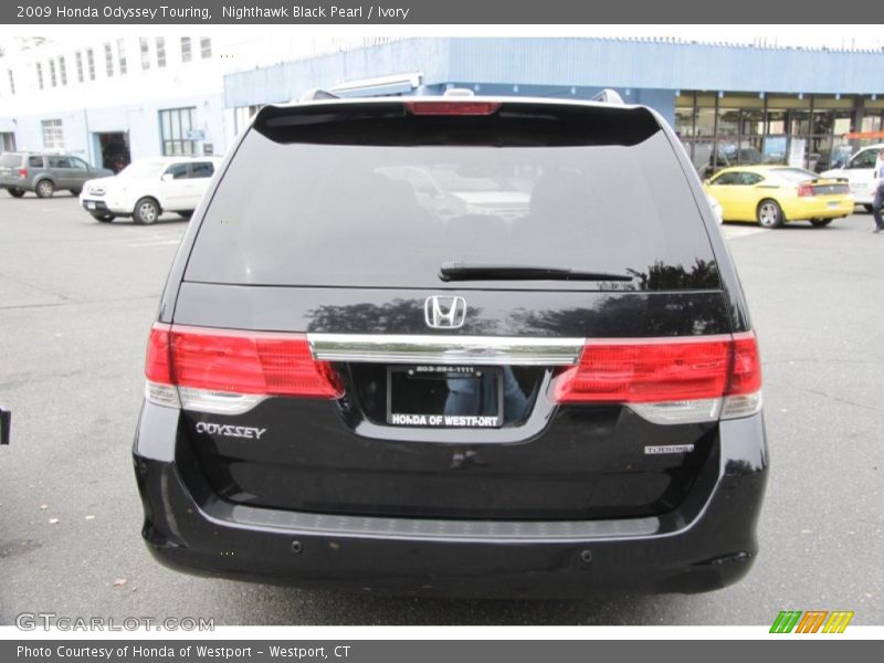 Nighthawk Black Pearl / Ivory 2009 Honda Odyssey Touring