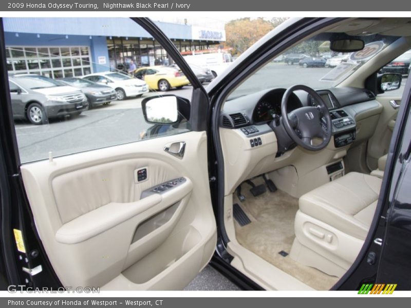 Nighthawk Black Pearl / Ivory 2009 Honda Odyssey Touring