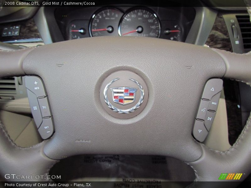 Gold Mist / Cashmere/Cocoa 2008 Cadillac DTS