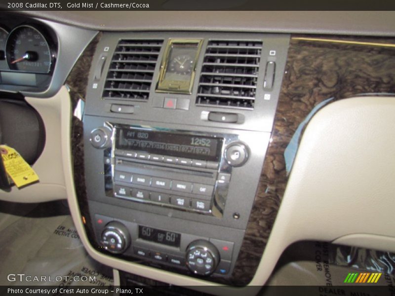 Gold Mist / Cashmere/Cocoa 2008 Cadillac DTS