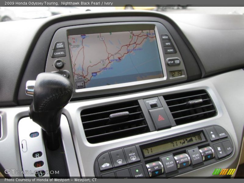 Navigation of 2009 Odyssey Touring