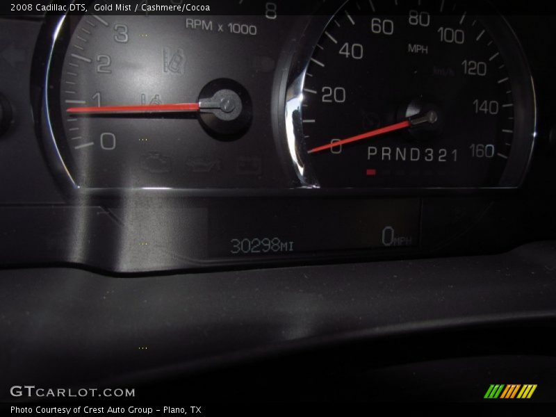 Gold Mist / Cashmere/Cocoa 2008 Cadillac DTS