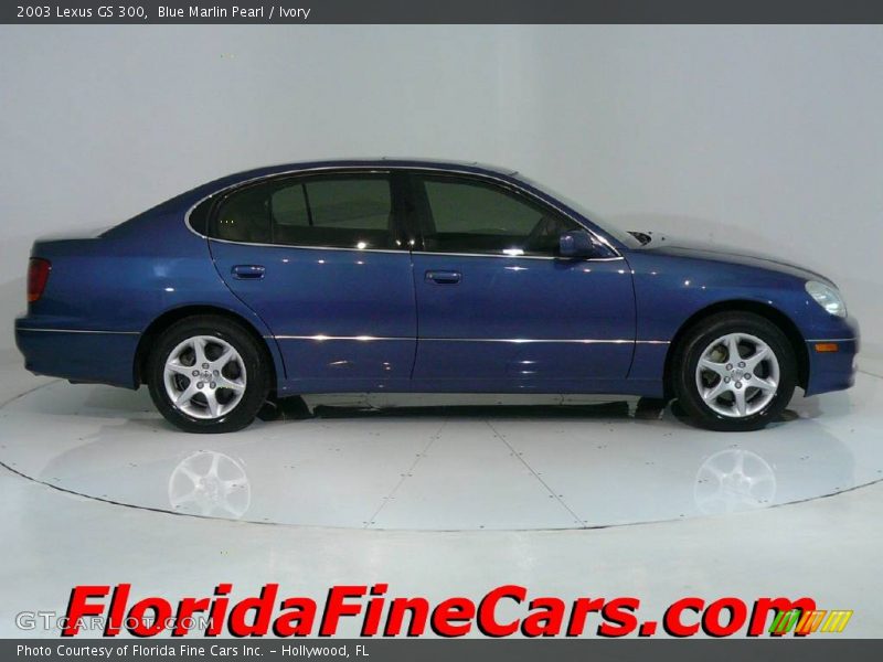 Blue Marlin Pearl / Ivory 2003 Lexus GS 300