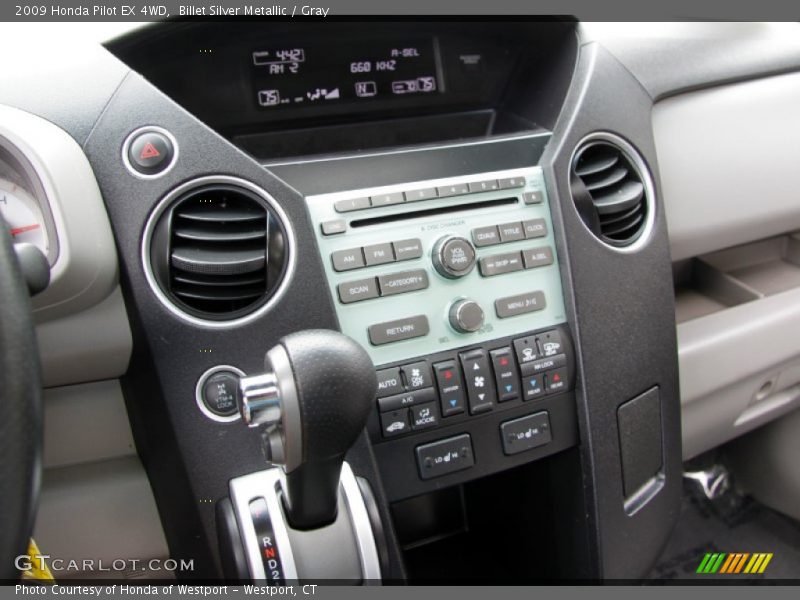 Billet Silver Metallic / Gray 2009 Honda Pilot EX 4WD