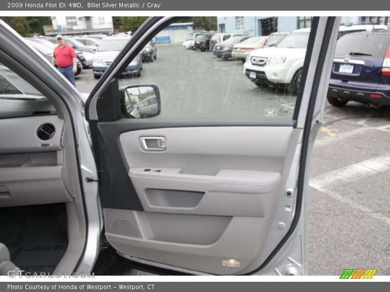 Billet Silver Metallic / Gray 2009 Honda Pilot EX 4WD