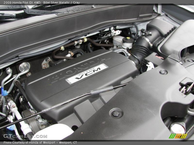 Billet Silver Metallic / Gray 2009 Honda Pilot EX 4WD
