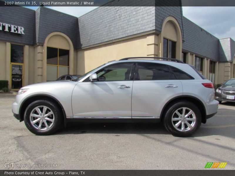 Liquid Platinum Metallic / Wheat 2007 Infiniti FX 35