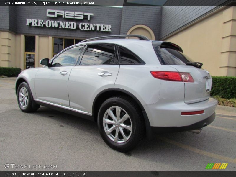 Liquid Platinum Metallic / Wheat 2007 Infiniti FX 35