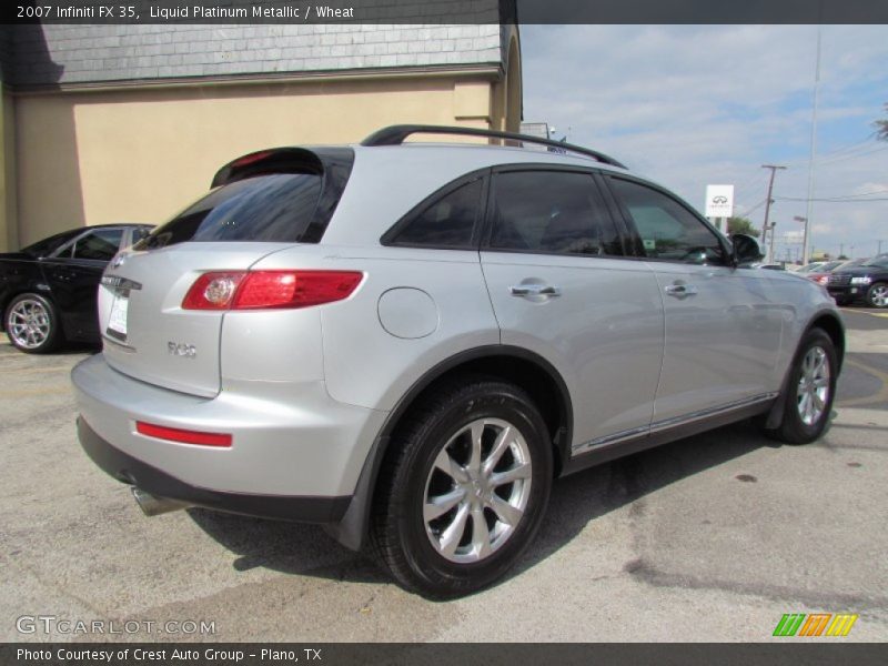 Liquid Platinum Metallic / Wheat 2007 Infiniti FX 35
