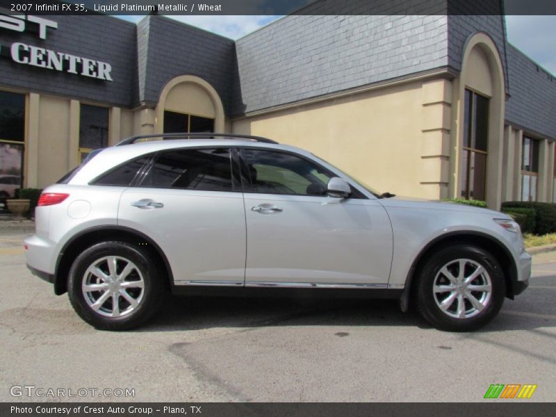 Liquid Platinum Metallic / Wheat 2007 Infiniti FX 35