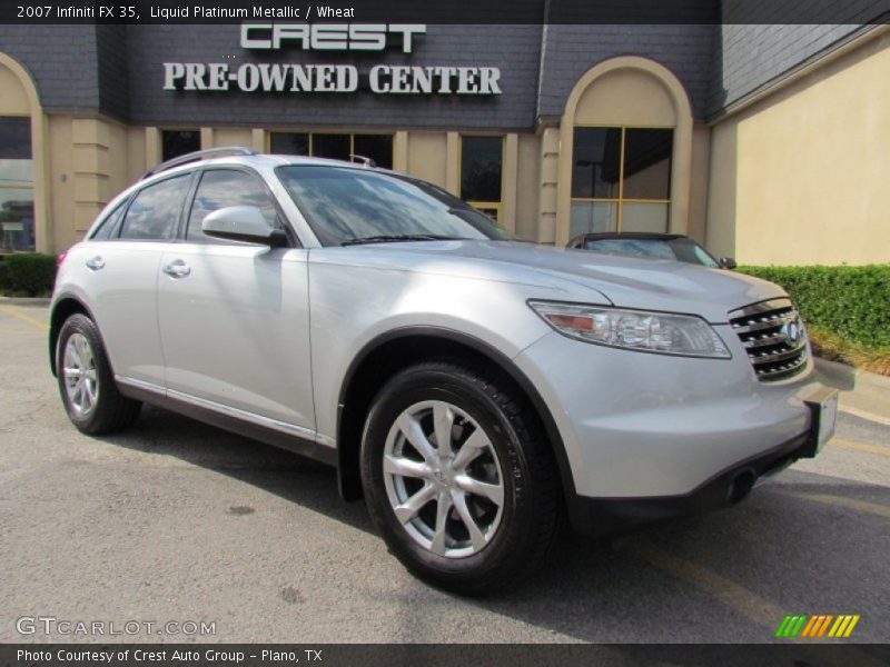 Liquid Platinum Metallic / Wheat 2007 Infiniti FX 35