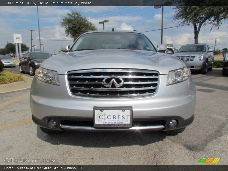 Liquid Platinum Metallic / Wheat 2007 Infiniti FX 35