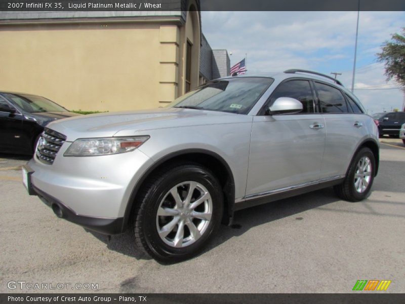 Liquid Platinum Metallic / Wheat 2007 Infiniti FX 35