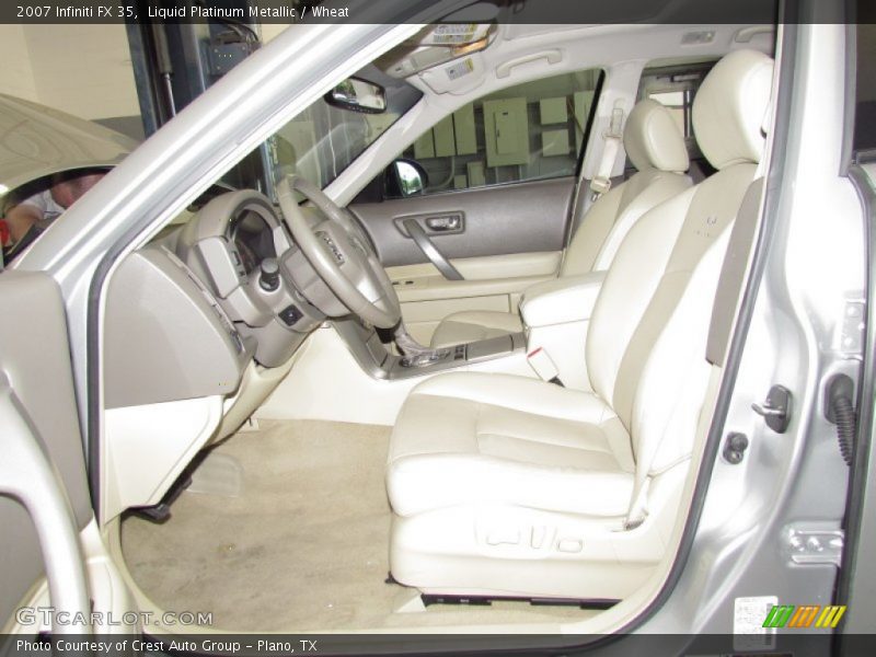 Liquid Platinum Metallic / Wheat 2007 Infiniti FX 35
