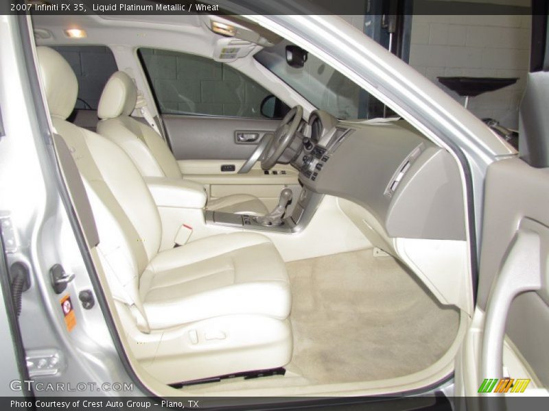 Liquid Platinum Metallic / Wheat 2007 Infiniti FX 35