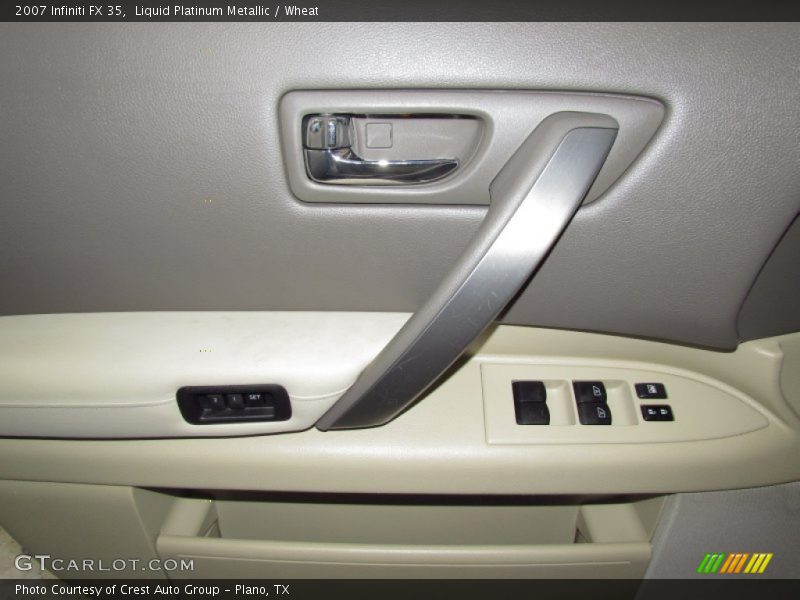 Liquid Platinum Metallic / Wheat 2007 Infiniti FX 35