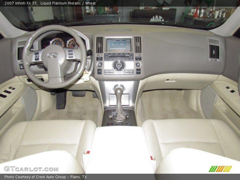 Liquid Platinum Metallic / Wheat 2007 Infiniti FX 35