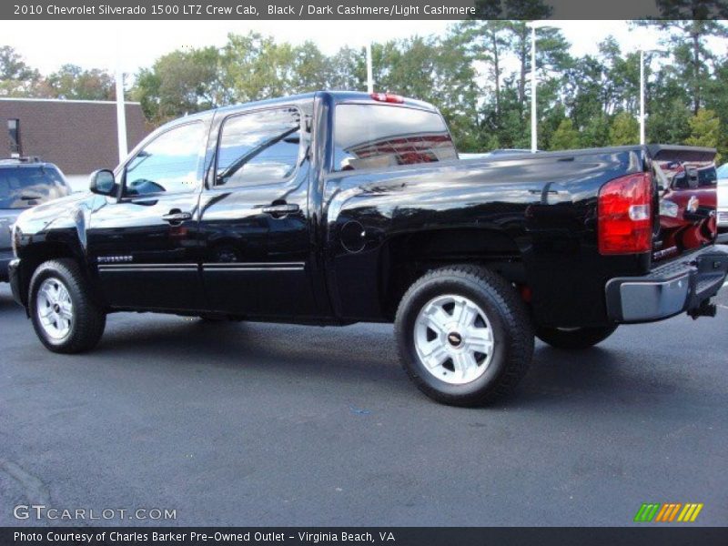 Black / Dark Cashmere/Light Cashmere 2010 Chevrolet Silverado 1500 LTZ Crew Cab