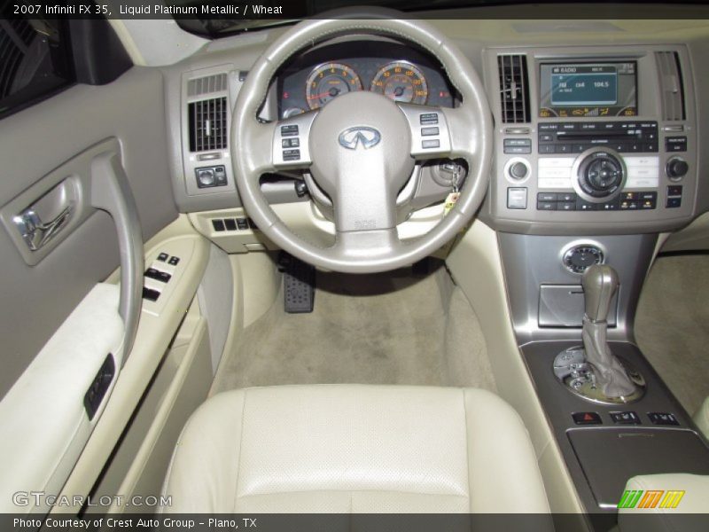 Liquid Platinum Metallic / Wheat 2007 Infiniti FX 35