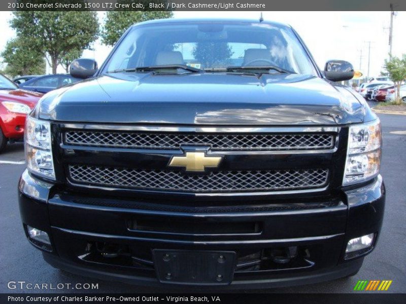 Black / Dark Cashmere/Light Cashmere 2010 Chevrolet Silverado 1500 LTZ Crew Cab