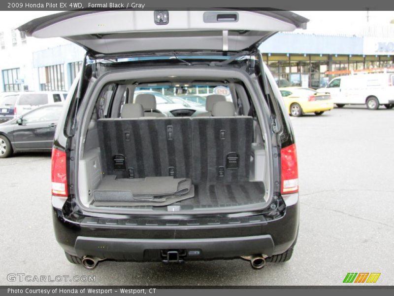 Formal Black / Gray 2009 Honda Pilot EX 4WD