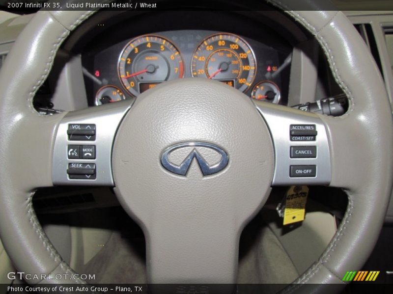 Liquid Platinum Metallic / Wheat 2007 Infiniti FX 35